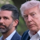DONALD TRUMP SAYS HE'LL "TRY" TO ATTEND HIS SON DON JR.'S WEDDING: "I HAVE A THING CALLED IRAN"
