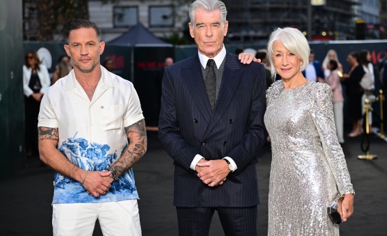 PIERCE BROSNAN DISMISSES TOM HARDY FEUD RUMORS AHEAD OF MOBLAND SEASON 2