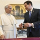 U.S. SECRETARY OF STATE MARCO RUBIO MET WITH POPE LEO AT THE VATICAN ON THURSDAY WHERE THEY DISCUSSED THE MIDDLE EAST.