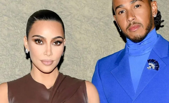 KIM KARDASHIAN AND LEWIS HAMILTON TAKE ROMANCE PUBLIC