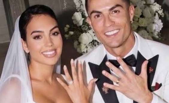 CRISTIANO RONALDO AND GEORGINA RODRÍGUEZ TIE THE KNOT
