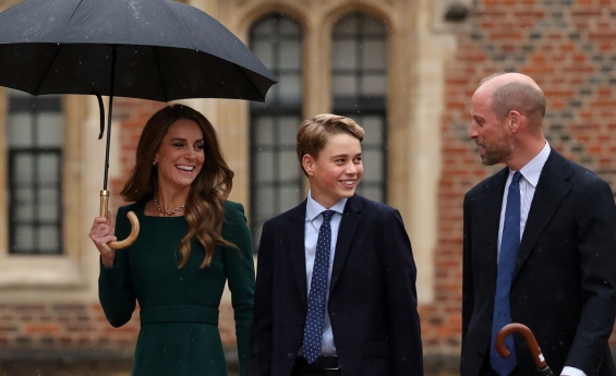 PRINCE GEORGE BEGINS NEW CHAPTER AT ETON COLLEGE