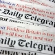UK NEWSPAPER THE TELEGRAPH TO BE BOUGHT BY US FIRM