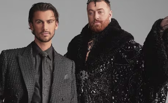 SAM SMITH AND HIS BOYFRIEND OF MORE THAN THREE YEARS, FASHION DESIGNER CHRISTIAN COWAN, ARE ENGAGED. 