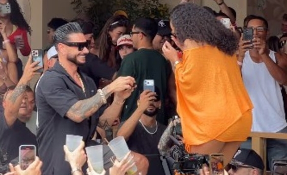 JERSEY SHORE STAR PAULY D ENGAGED TO LONG TIME GIRLFRIEND NIKKI HALL