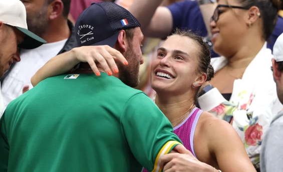 WORLD NO 1 TENNIS STAR, ARYNA SABALENKA ENGADED TO HER MULTI-MILLIONARE PARTNER TWO MONTHS AFTER SHE CALLED HIM OUT TO POP THE QUESTION IN PUBLIC.