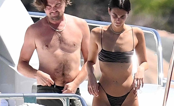 LEONARDO DICAPRIO, 51, AND GIRLFRIEND VITTORIA CERETTI, 28, ENJOY ISLAND GETAWAY