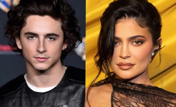 KYLIE JENNER AND TIMOTHEE CHALAMET PACK ON THE PDA AT VANITY FAIR OSCAR PARTY.