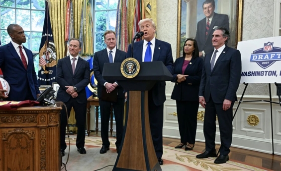 TRUMP ANNOUNCES WASHINGTON, DC WILL HOST 2027 NFL DRAFT