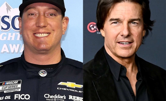 TOM CRUISE PAYS TRIBUTE TO NASCAR LEGEND KYLE BUSCH WITH EMOTIONAL GESTURE AT DAYTONA