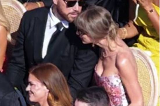 TAYLOR SWIFT AND TRAVIS KELCE STEP OUT AS NEWLYWEDS AT JUJU SMITH-SCHUSTER'S WEDDING