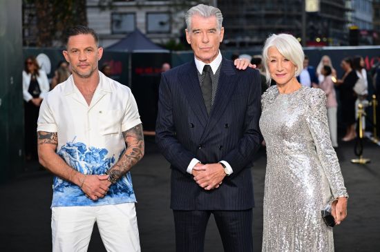PIERCE BROSNAN DISMISSES TOM HARDY FEUD RUMORS AHEAD OF MOBLAND SEASON 2