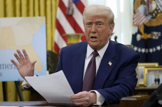 TRUMP SAYS HE MUST BE 'INVOLVED' IN CHOOSING IRAN'S NEXT LEADER.