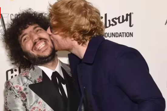  ED SHEERAN AND BENNY BLANCO JOKE THEY GIVE 'NORMAL GUYS HOPE' COMPARED TO STARS LIKE JACOB ELORDI 