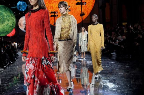PARIS FASHION WEEK TURNS RUNWAYS INTO SPECTACLE