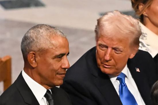 PRESIDENT TRUMP POSTS BARACK OBAMA'S A.I. MUGSHOT ON TRUTH SOCIAL