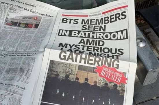 NATIONWIDE NEWSPAPER AD FEATURING BTS MEMBERS LEAVES FANS SEARCHING FOR ANSWERS