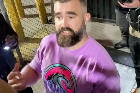 JASON KELCE AMAZED THAT TAYLOR SWIFT AND TRAVIS KELCE WEDDING PHOTOS HAVEN'T LEAKED