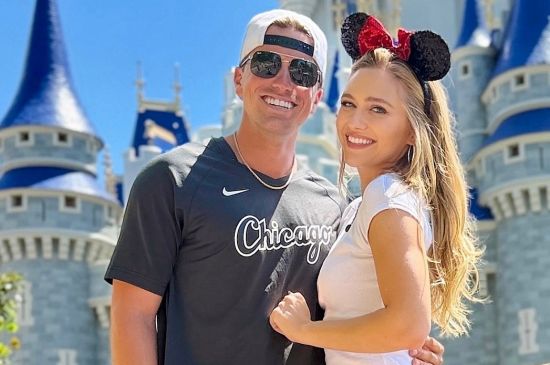 PAT SAJAK'S DAUGHTER MAGGIE SAJAK HARD LAUNCHES ROMANCE WITH BASEBALL PLAYER JACKSON OLSON.