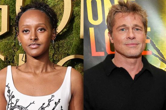 BRAD PITT'S DAUGHTER ZAHARA TAKES OUT AD TO DROP HIS NAME