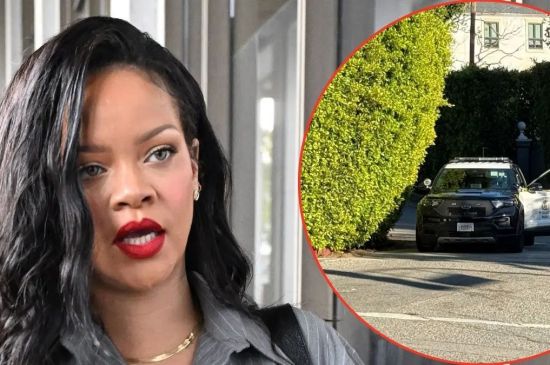 GUNFIRE TARGETS RIHANNA'S BEVERLY HILLS HOME WHILE STAR IS INSIDE 