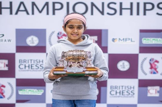 BRITISH CHESS CHAMPION, 11, BECOMES YOUNGEST FEMALE GRANDMASTER IN HISTORY