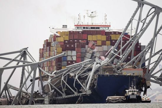 CARGO SHIP HAD ENGINE MAINTENANCE IN PORT BEFORE IT COLLIDED WITH BALTIMORE BRIDGE, OFFICIALS SAY