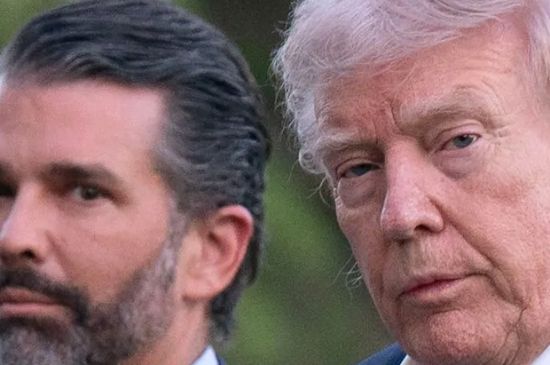 DONALD TRUMP SAYS HE'LL "TRY" TO ATTEND HIS SON DON JR.'S WEDDING: "I HAVE A THING CALLED IRAN"