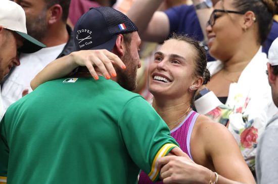 WORLD NO 1 TENNIS STAR, ARYNA SABALENKA ENGADED TO HER MULTI-MILLIONARE PARTNER TWO MONTHS AFTER SHE CALLED HIM OUT TO POP THE QUESTION IN PUBLIC.
